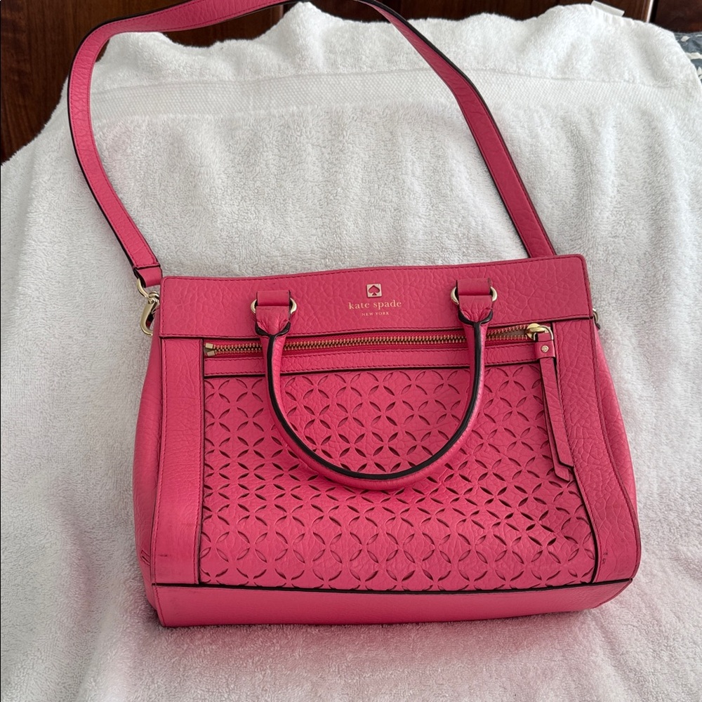 Kate Spade Fuchsia Satchel Bag
